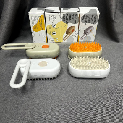 🐾 Pet Brush with Massage Function 💆‍♂️