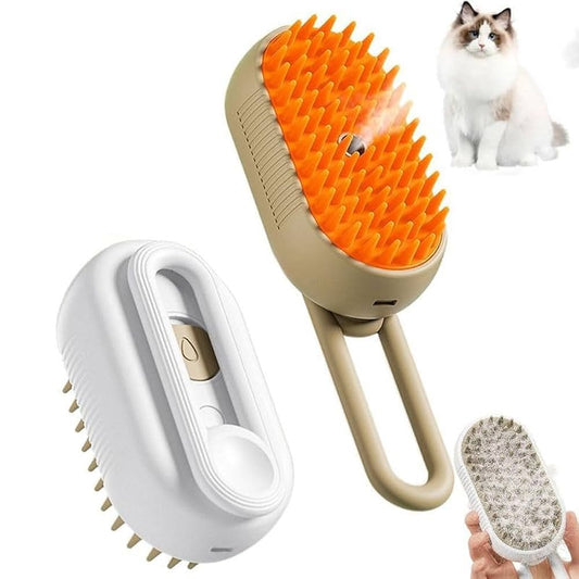 🐾 Pet Brush with Massage Function 💆‍♂️