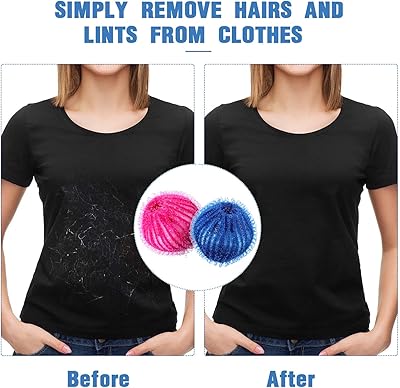 🧺 Reusable Pet Hair Remover Laundry Balls (12 PCS) 🐾